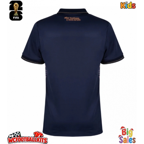 Ecuador Replica Away Stadium Kit for Kids World Cup 2026 Short Sleeve (+ pants)